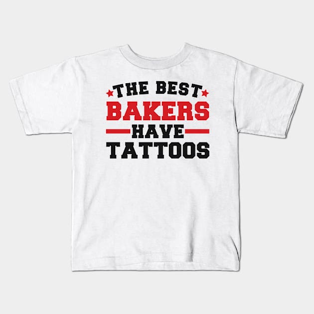 baker birthday present Kids T-Shirt by SerenityByAlex